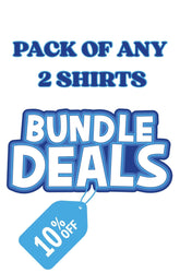 Buy Any 2 Shirts Get 10% OFF - Two One
